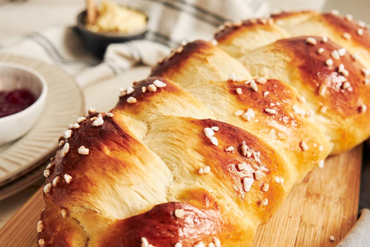 Recette de brioche tressée